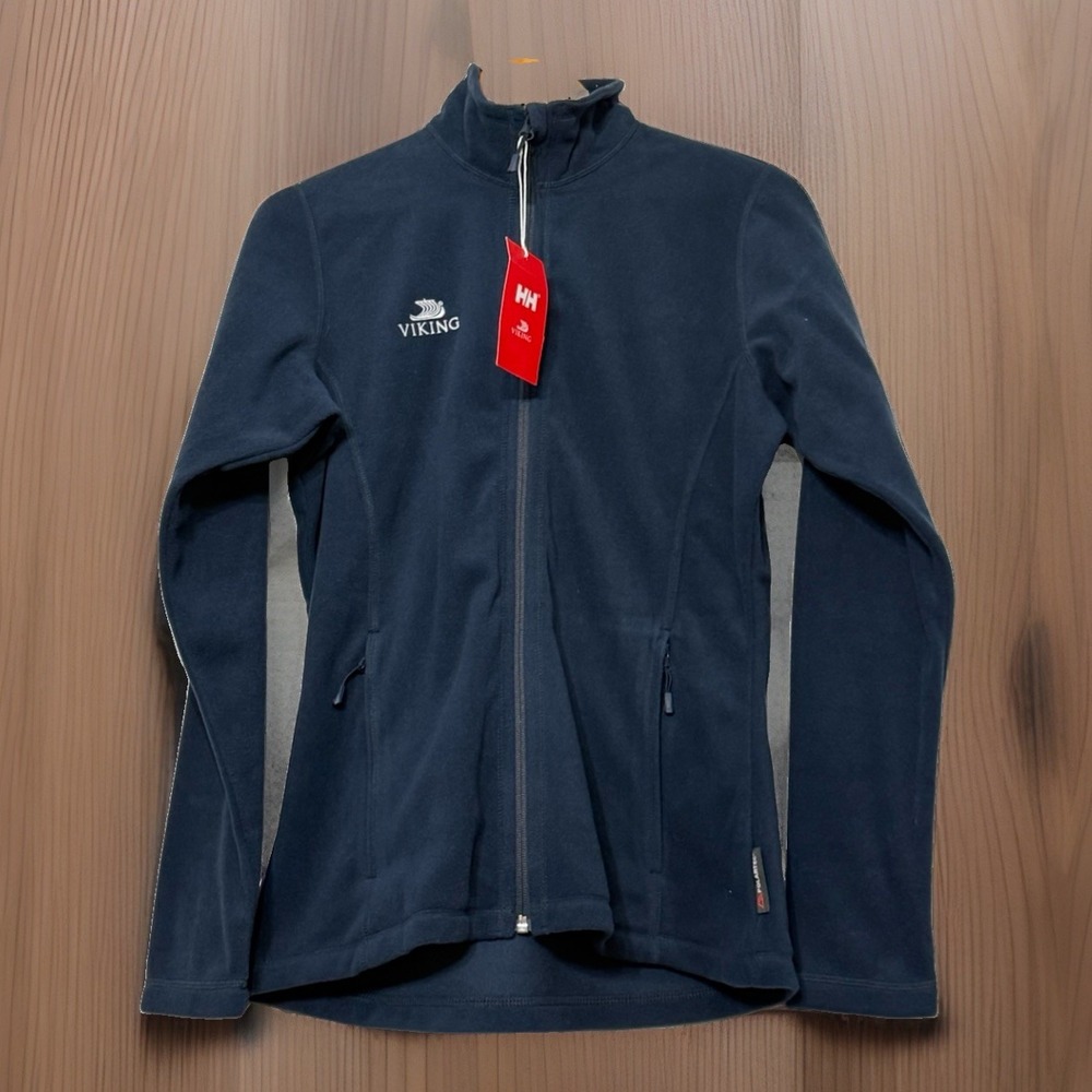 Helly Hansen Daybreaker Full Zip Fleece Jacket NWT Viking Logo Women's Medium